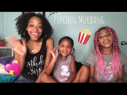 Non ASMR | Watch Us Eat Popcorn! 💕🍿
