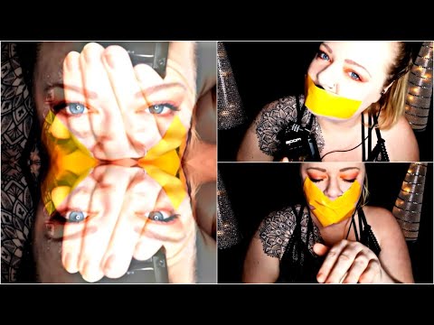 ASMR Duct tape Fun And Stickiness (Whispering)