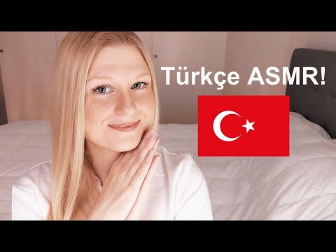 ASMR Türkçe! 😅 İsveçli kız Türkçeyi deniyor! 💜 (Trying to speak Turkish!)
