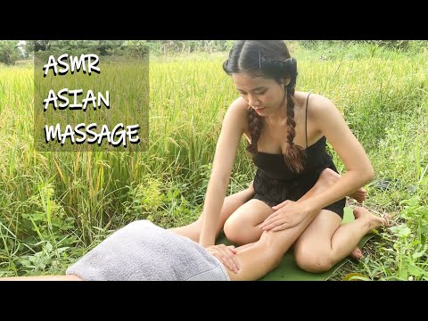[ASMR Nature Massage] Relax your fatigue in Mother Nature today.