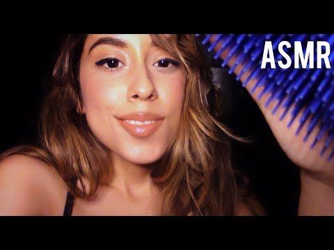 15 Min of Sleepy Hairbrushing ASMR | Gentle Brushing, Scalp Massage, Bristles sounds ⭐️