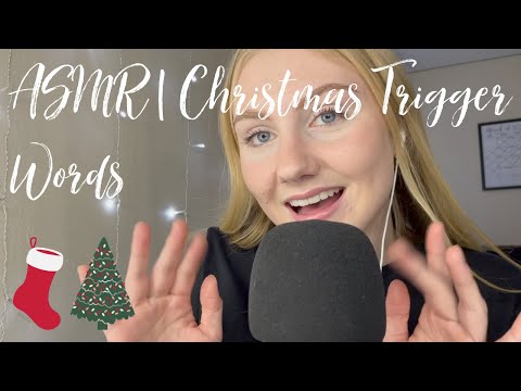 ASMR | Christmas Trigger Words