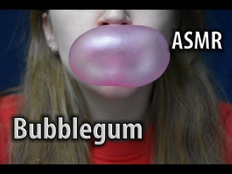 ♥ ASMR BUBBLE GUM Chewing & Mouth sounds ♥ Ear to Ear Binaural ASMR