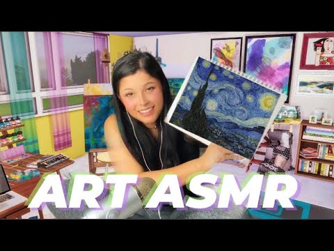 ART ASMR PAINTING SOOTHING SOUNDS