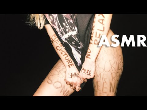 ASMR | Fast FABRIC Scratching | SKIN Tapping Sounds | TATTOO | Aggressive SHIRT Scratching | SAVAGE