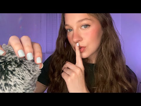 ASMR | Slow and Gentle Triggers to Quiet your Busy Mind🤍 (hand movements, gentle mouth sounds etc)