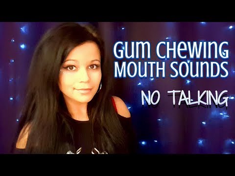 ASMR Gum Chewing No Talking ~Ear to Ear Mouth sounds~