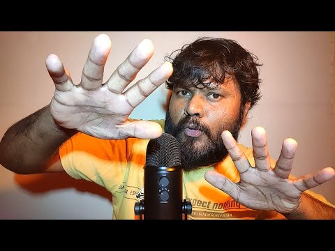 ASMR Mouth Sounds And Hand Movement