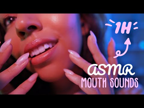 ASMR Francais 👄 100% Bruits de bouche ♥ 1 HEURE ( Intense Mouth Sounds )