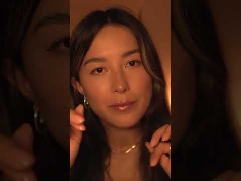 Plucking and pushing all your negative thoughts away #asmr