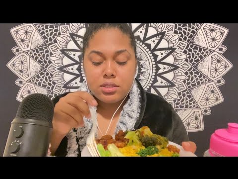 ASMR Eating Sounds And Close Whispering