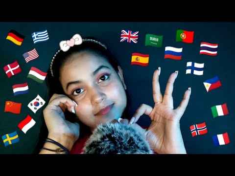 ASMR: Whispering Trigger Words in 25 Different Languages