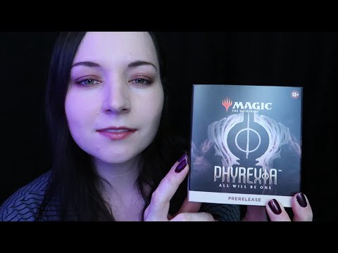 ASMR Magic: The Gathering ⭐ MTG Phyrexia All Will Be One Unboxing ⭐ Soft Spoken