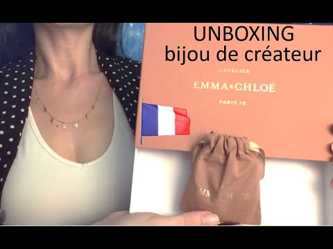 ASMR * UNBOXING bijou de créateur de la box Emma&Chloé