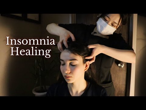 Insomnia Healing Massage in Japanese Professional HEAD SPA