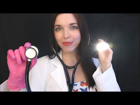 ASMR Real Doctor Physical Exam & Check-Up | Personal Attention RP, Typing