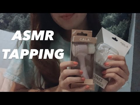 ASMR Tapping on items! (Haul)