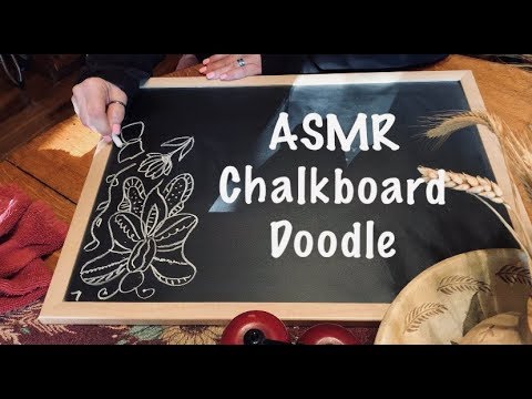 ASMR  Request/Chalkboard doodle (No talking)