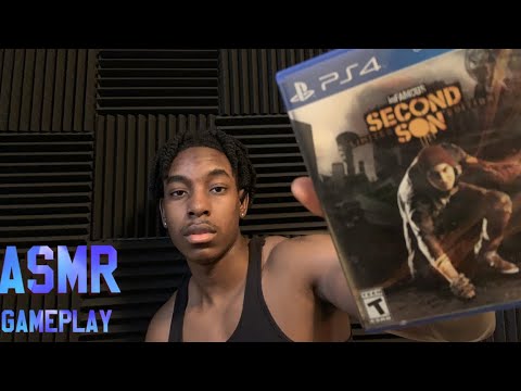 [ASMR] playing infamous second son + face cam