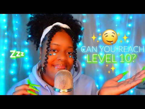 ASMR ✨Can You Reach Level 10 Before Your Brain Melts?🤤💙✨ (TINGLE OVERLOAD 🔥)