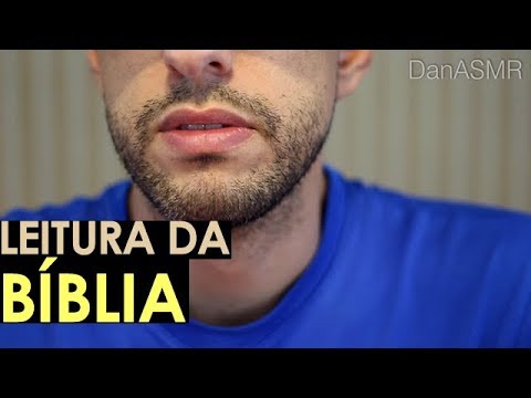 ASMR leitura da Bíblia (Português / Portuguese)