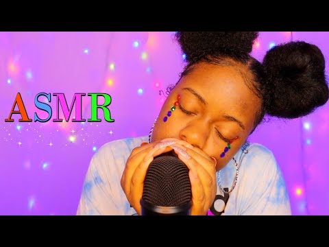ASMR | FAST & SLOW MOUTH SOUNDS 💖 (+ Mic Scratching, Finger Flutters...)