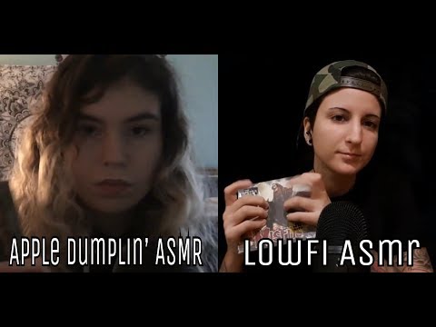 ASMR Collab - Setting and Breaking the Pattern with LowFi Asmr // Tapping