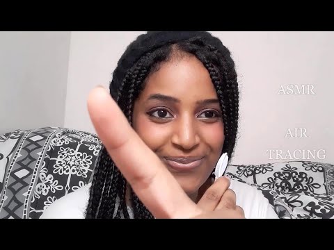 ASMR | TRACING and SPELLING (mostly) ASMR-RELATED WORDS for you- hand movements and whispering