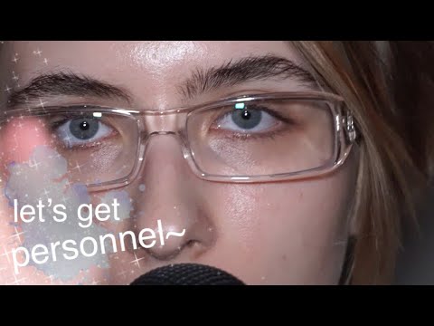 ASMR - Time to be HONEST | With layered mouth sounds, finger flutters, and drawing/painting sounds
