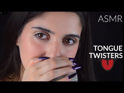 [ASMR] BEST TONGUE TWISTERS FOR TINGLES (Up Close Whispering, Tongue Twisters w/ Trigger Words)