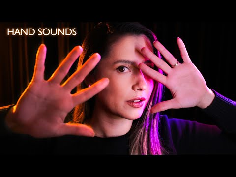 ASMR HAND SOUNDS NO TALKING ✨ ASMR 1 HOUR with hand sounds, finger fluttering, and snapping sounds