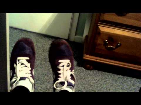 Blog Video Of MY Feet Wearing My Favorite Running shoes Ever