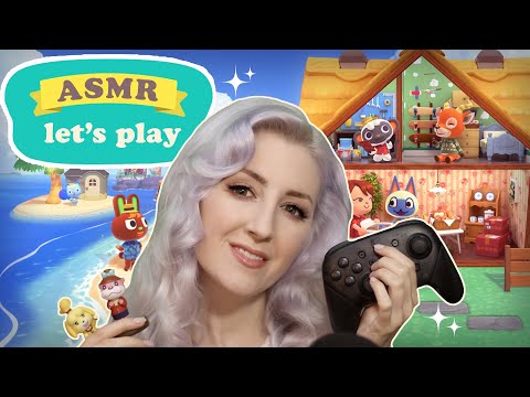 ASMR Let's Play: Animal Crossing Happy Home Paradise NEW DLC (soft spoken)