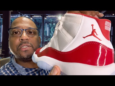 ASMR Roleplay: Friendly Shoe Salesman selling Air Jordan 11 Cherry Red Sneakers
