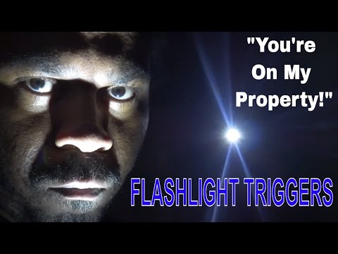 ASMR Flashlight Triggers Roleplay "You're On My Property! Part 1" Flashlight Scanning & Click Sounds