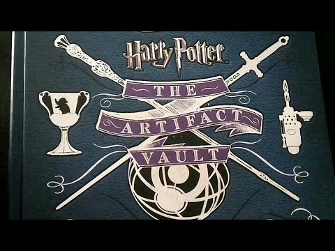 ASMR Harry Potter Artifact Vault Book Page Flipping ☀365 Days of ASMR☀