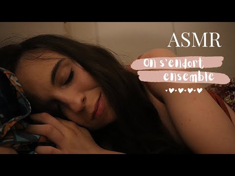 ASMR FRANCAIS 🌙 - ROLEPLAY : Je t'aide à te rendormir (hand movements, face touching, hair touching)