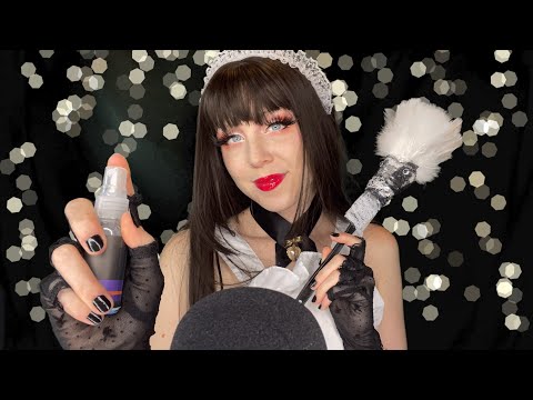 Cleaning You Off | ASMR lens cleaning, maid roleplay, personal attention pov