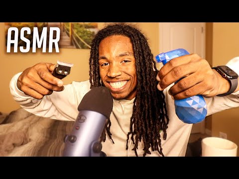 [ASMR] Chill barbershop// Haircut Roleplay | Relaxed haircut / trim for sleep