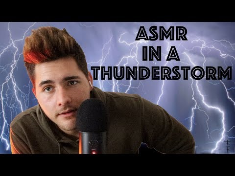 ASMR Repeated Trigger Words In A Thunderstorm (Stipple, Chill, Breath, Calm)