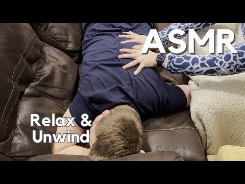 Anti-Stress and Anti-Tention Back Massage for Relaxation | ASMR Real Person | No Talking