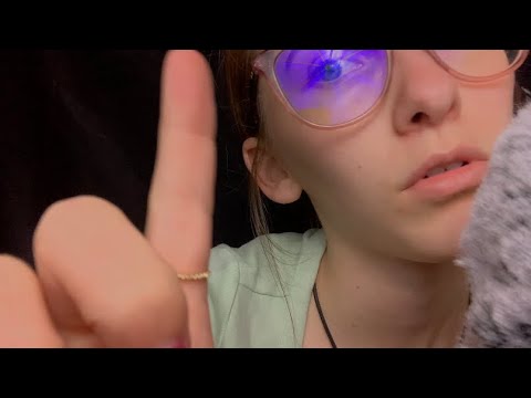 ASMR// out of focus various triggers// personal attention+ rambling+ gloves+ hair cutting+ other