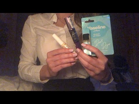 ASMR Tapping on Cosmetics Packaging