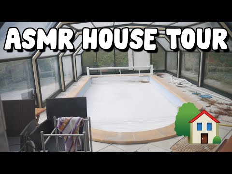 ASMR HOUSE TOUR 🏡| Tapping & Scratching Around House w/ LONG NAILS