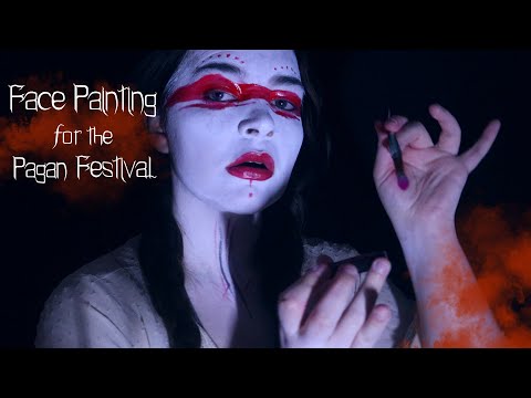 ASMR May Queen Prepares You for Beltane! Pagan Tingles w/ Face Painting [Folklore Series]