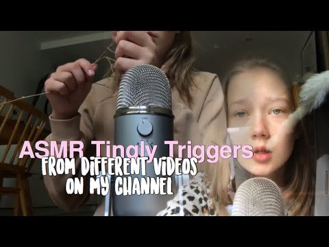 ASMR 1 Trigger from all of My Videos 🦋 Quick-Tingles