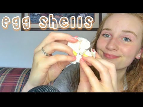 Cracking Egg Shells-ASMR