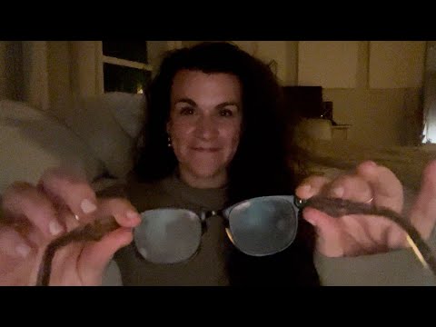 ASMR Eye Doctor Exam: Lofi RP (Contact Removal, Camera Touching, Old School Natural Noises)