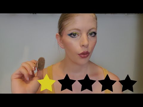 ASMR | Worst Rated Makeup Artist Does Your Makeup, aggressive, rude, personal attention
