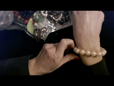 ASMR | Goodwill Jewelry Bag Show & Tell 2-7-2022 (Whisper)